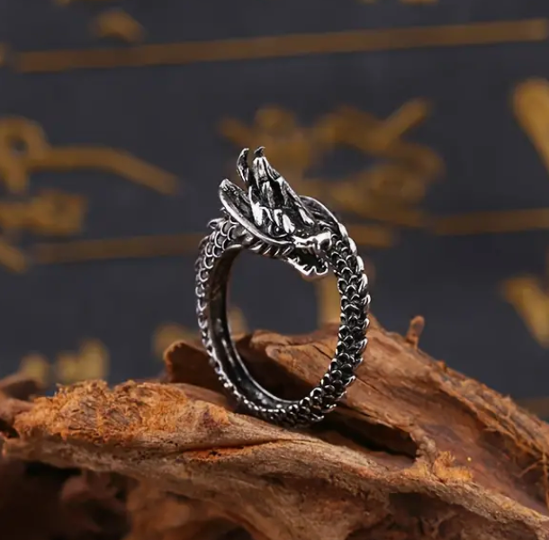 Anillo Dragon de la Suerte